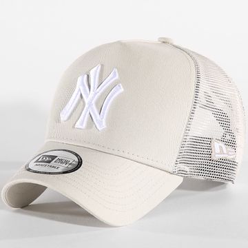 New Era - Trucker League Essential Trucker NY Cap 60503392 Beige