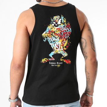 Looney Tunes - Canotta Taz Graffiti Back Nero