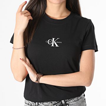 Calvin Klein - Maglietta da donna 3563 nero