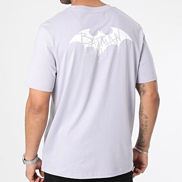 DC Comics - Maglietta oversize Batman Graffiti Lavanda