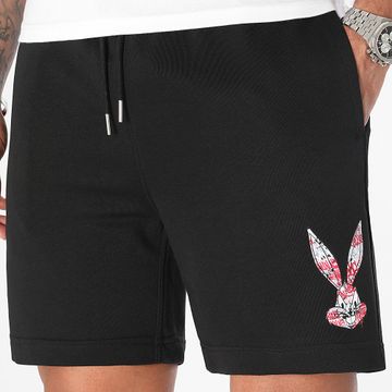 Looney Tunes - Bugs Bunny Graffiti Pink Jogging Shorts Nero