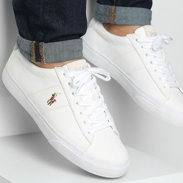Polo Ralph Lauren - Scarpe da ginnastica Sayer White