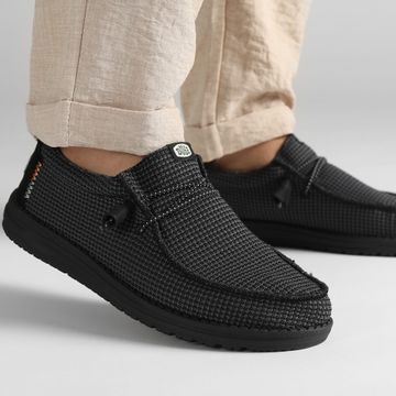 Hey Dude - Mocassini Wally Sport Mesh neri
