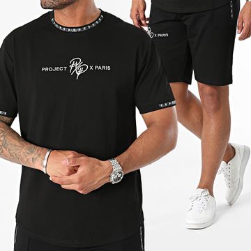 Project X Paris - Set di maglietta oversize e pantaloncini da jogging 2210218 2240218 Nero