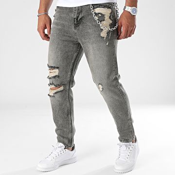 2Y Premium - Jeans slim grigi