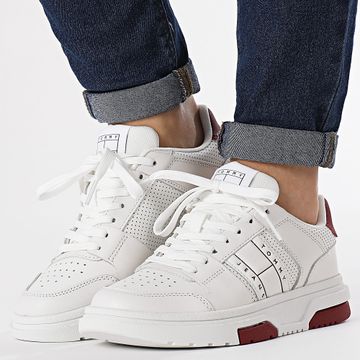 Tommy Jeans - Scarpe da ginnastica da donna Brooklyn Elevated 2662 Red Carpet