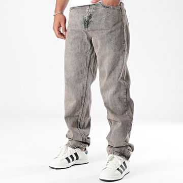 2Y Premium - Jeans a gamba larga nero beige