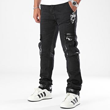 2Y Premium - Jeans neri flare