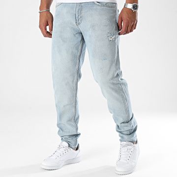 2Y Premium - Jeans slim con lavaggio blu