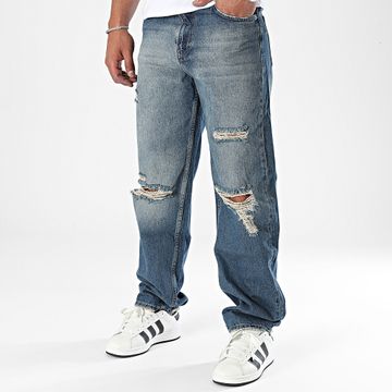 2Y Premium - Jeans baggy in denim blu