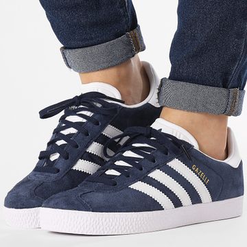 Adidas Originals - Gazelle BY9144 Collegiate Navy Cloud White Scarpe da ginnastica da donna