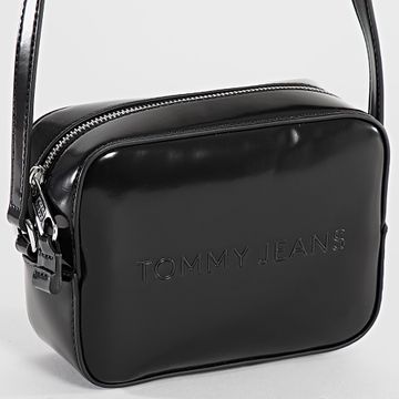 Tommy Jeans - Borsa da donna essenziale Must Camera Bag Seasonal Handbag 6266 Nero