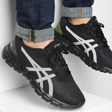 Asics - Cestini Gel Quantum Lyte II 1201A630 Nero Neon Lime