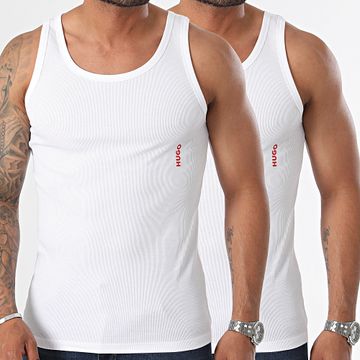 HUGO - Set di 2 canottiere 50469778 Bianco