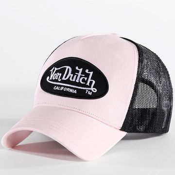 Von Dutch - Cas1 Cappello Trucker Rosa Nero