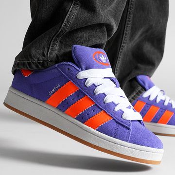 Adidas Originals - Baskets Campus 00s JH9096 Blu Cobalto Solar Orange Footwear White