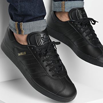 Adidas Originals - Scarpe da ginnastica Gazelle BB5497 Core Black Gold Metallic