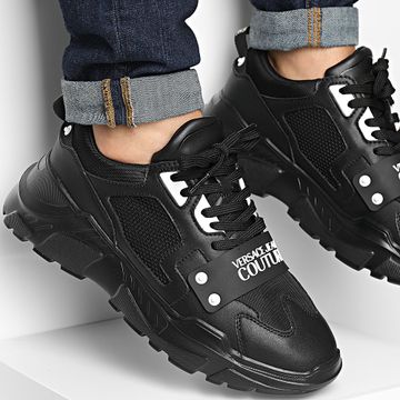 Versace Jeans Couture - Fondo Speedtrack Sneakers 77YA3SC4-ZP325 Nero