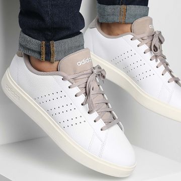 Adidas Sportswear - Scarpe da ginnastica Advantage 2.0 IG9170 Calzature Bianco Vapor Grigio Off White