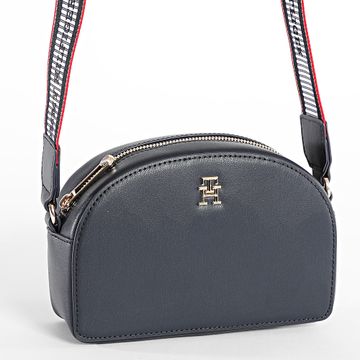 Tommy Hilfiger - Borsa donna Fresh Camera 6682 Blu Navy Oro