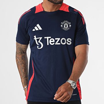 Adidas Sportswear - Maglietta Manchester United IT2010 Navy Blue Silver