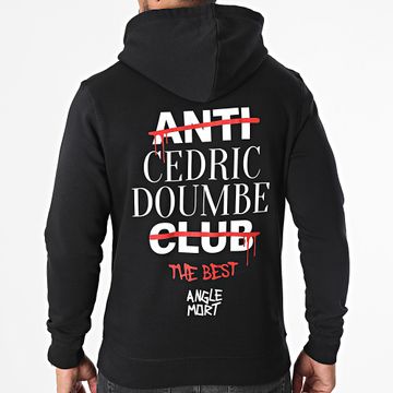 Angle Mort - Felpa con cappuccio Anti Cedric Doumbè Club Nero