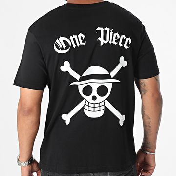 One Piece - Maglietta Anniversario Oversize Nero