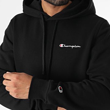 Champion - Felpa con cappuccio 220258 Nero