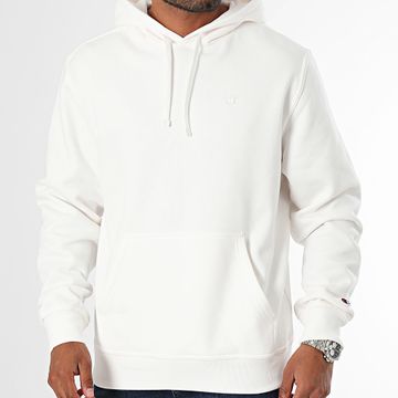 Champion - Felpa con cappuccio 220274 Bianco