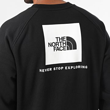 The North Face - Redbox A89FA Felpa girocollo Raglan Nero