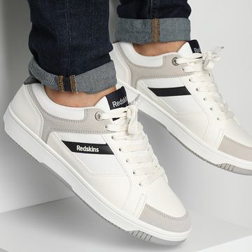 Redskins - Scarpe da ginnastica Gandhi 2 O141VM Bianco Grigio Navy