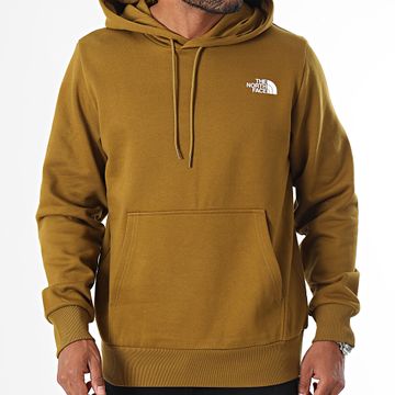 The North Face - Felpa con cappuccio Simple Dome A89FC Verde Khaki