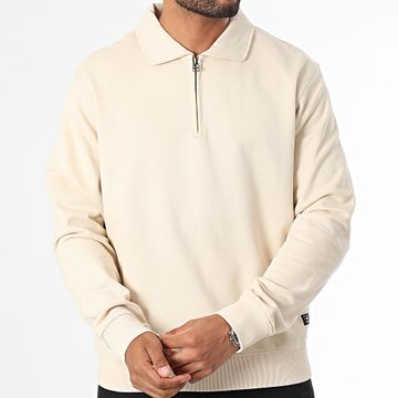 Jack And Jones - Polo Marc a maniche lunghe Beige