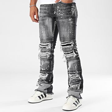Ikao - Jeans neri flare