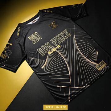 One Piece - One Piece Mugiwara Back Jersey Collector Oro Nero