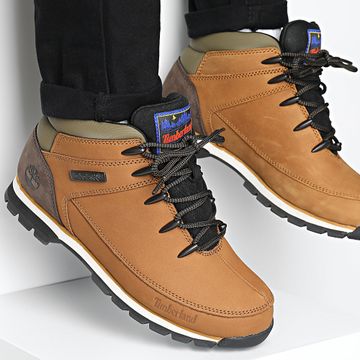 Timberland - Stivali Euro Sprint Mid Lace Boot Medium A2K84 Brown Nubuck