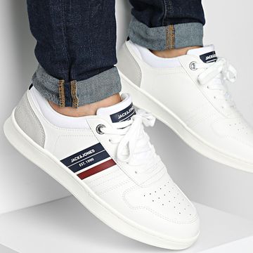 Jack And Jones - Sneakers Dang Combo Bright White Red Dahlia