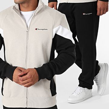 Champion - Tuta 220290 Nero Beige