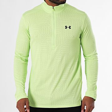 Under Armour - Tee Shirt Manica lunga Tech Vent Tessa 1/2 Zip 1385260 Verde chiaro