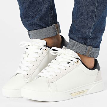 Tommy Hilfiger - Sneakers Chic Court Donna 8123 Ecru