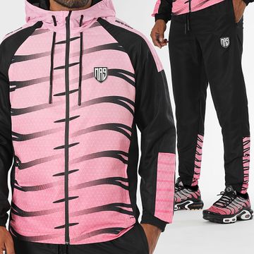 MA9 Mafia Nueve - Tuta da ginnastica Diamond Hypertrack Pink