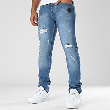 Zelys Paris - Jeans slim in denim blu