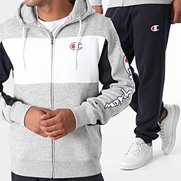 Champion - Tuta da ginnastica Navy Grey White 220412
