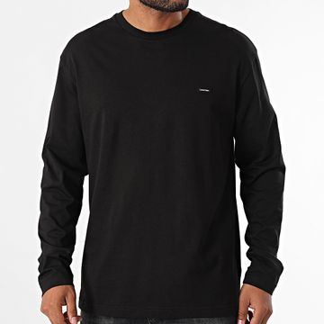 Calvin Klein - T-shirt a maniche lunghe Cotone Comfort 1847 Nero