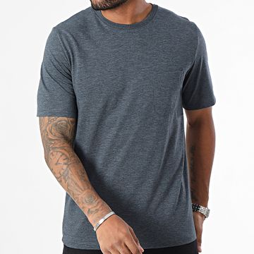 Produkt - Hendrick Pocket Tee Shirt Blu navy Heather