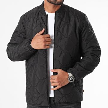 Only And Sons - Giacca Art Quilt Zip Nero