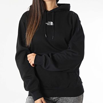 The North Face - Essential A89EN Felpa con cappuccio oversize da donna, nero