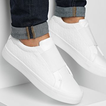 Calvin Klein - Cestini Vulcan Slip-On Mono Mix 2219 Bianco