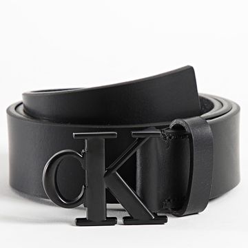 Calvin Klein - Cintura Piastra mono rotonda 2068 nero