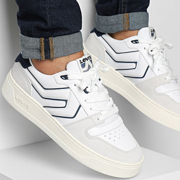 Levi's - Scarpe da ginnastica Glide L 235894 Bianco regolare